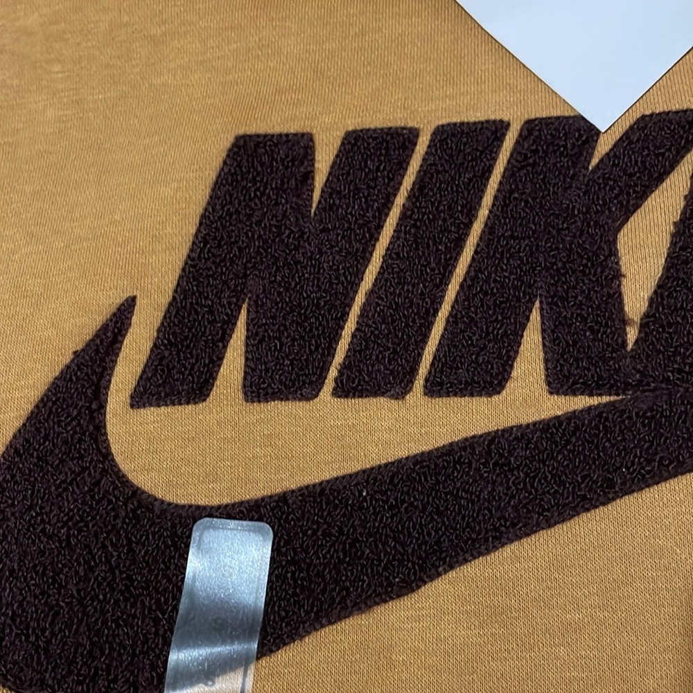 Nike Tan Hoodie size small - Picture 3 of 6